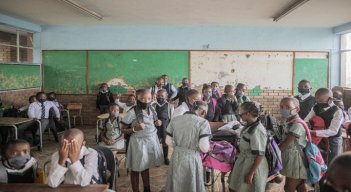 El virus retrasa 20 años la educación en las escuelas de Sudáfrica./Foto: internet