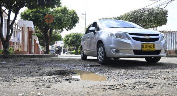 Calle 22 del barrio El Rosal.