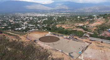 Así avanza la obra en el Primero de Mayo, de Villa del Rosario.