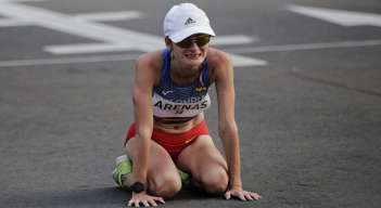 Sandra Arenas, medalla de plata en Tokio 2020