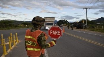 Más de 1.000 militares cuidan las vías de Norte de Santander en el puente festivo./Foto: cortesía