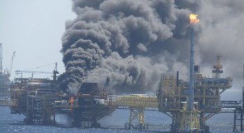 Incendio en plataforma de petróleo deja cinco muertos y dos desaparecidos./Foto: internet