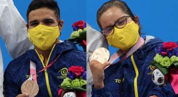 Daniel Serrano y Laura González ganaron bronce. 