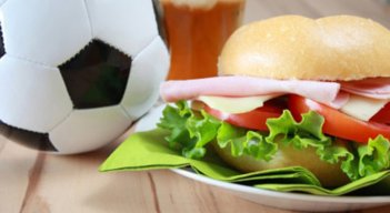 Hamburguesas en las eliminatorias de fútbol.