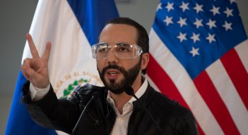 La popularidad de Nayib Bukele supera el 80%. / Foto: AFP