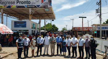 Gremios visitaron Paraguachón para ver cómo es la dinámica y diseñar la estrategia para una eventual apertura de la frontera.