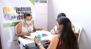 Ofertaron 3.131 puestos en la segunda Feria Laboral./Foto: cortesía