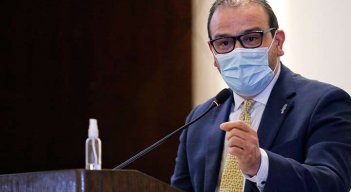 Gobernador Silvano Serrano, durante su intervención en la presentación de la RAP en Bogotá./Foto Colprensa