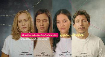 Al proyecto, que busca visibilizar algunas de las historias de las ‘#HijasDeLaFrontera’ que han terminado en embarazos no deseados, se han sumado artistas. / Foto: Cortesía