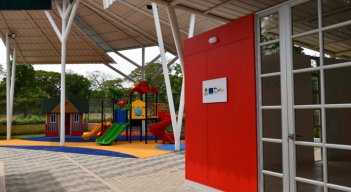 Las instalaciones cuentan ahora con otra aula, baterías sanitarias adecuadas y espacios lúdicos. / Foto: Cortesía