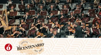 La Orquesta Sinfónica Nacional de Colombia. / Foto  Internet.