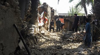Terremoto en Pakistán. 