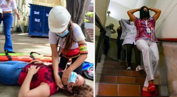 Fuerte sismo en Cúcuta: tema de simulacro municipal./Foto: cortesía