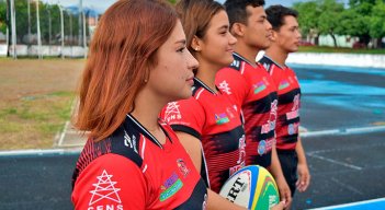 Selección Norte de rugby playa 2021.