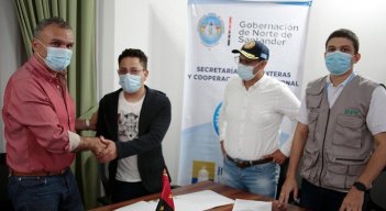 Visitan a Norte en Santander para conocer experiencia migratoria./Foto: Gobernación de Norte de Santander