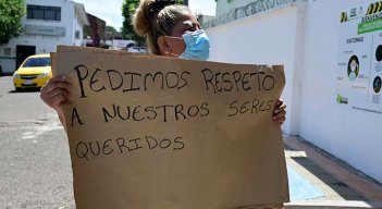 La comunidad pide la intervención de los órganos de control./Foto Jorge Gutiérrez