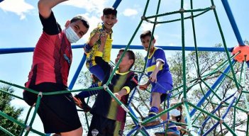 Parque Arco Iris en el barrio La Libertad fue inaugurado./Foto Cortesía