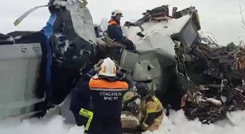 Dieciséis muertos al estrellarse un avión en Rusia./Foto: internet
