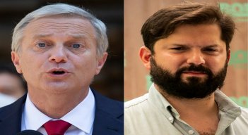 Ultraderechista Kast e izquierdista Boric disputarán segunda vuelta de presidenciales en Chile./Foto: AFP