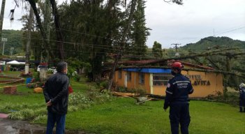 Afectaciones sobre el Hotel Islavita. Foto: Alcaldía de Chinácota
