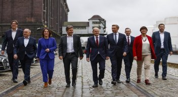 Socialdemócratas, ecologistas y liberales logran acuerdo para gobernar en Alemania. /AFP 	