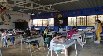 Las clases presenciales alcanzan el 77% . / Foto: Cortesía / La Opinión 
