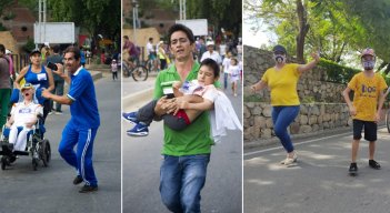 Los niños registrados recibirán un kit compuesto por una medalla y un detalle.