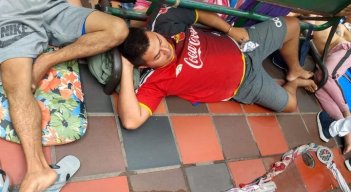 Hacinamiento en estaciones