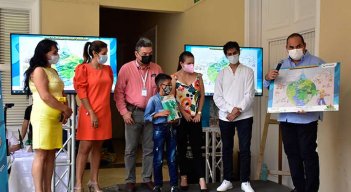 Ganadores del concurso de pintura de Santurbán/Foto cortesía