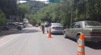 Se movilizaron 28.820 vehículos por las vías de Norte de Santander durante el largo fin de semana, aumentando en 9% en comparación al año pasado. / Foto: Policía