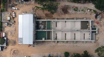 En un 82 por ciento avanzan las obras del acueducto metropolitano./Foto cortesía