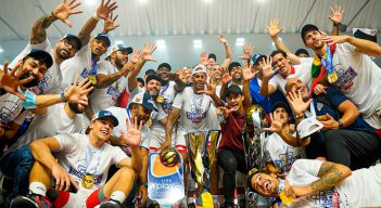Titanes de Barranquilla, campeón de la Liga colombiana 2021-II.