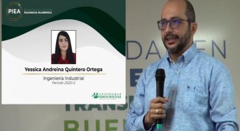194 estudiantes y egresados fueron exaltados en la ceremonia que se cumplió de manera virtual. / Foto: Cortesía 
