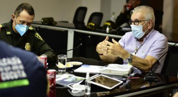 El alcalde Jairo Yáñez llamó al “Gobierno Nacional, la institucionalidad regional y a toda la ciudadanía, para unirnos y trabajar de la mano por nuestra seguridad”. / Foto: Cortesía