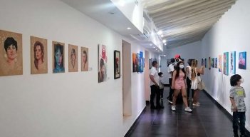 cucuteños exponen arte desde otra perpectiva./fOTO pABLO cASTILLO