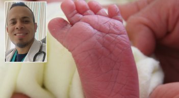 Médico pediatra Richard Claro, con amplia experiencia en Cúcuta y quien es especialista en Neonatología, habla sobre el proceso de identificación del bebé al nacer.