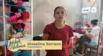 Dioselina Serrano es una madre cabeza de familia que ha logrado posicionarse ccon su negocio de confecciones ‘El Gran Sueño’.