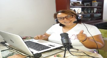 Claudia Juliana Mantilla Pico, maestra de la zona rural de Cúcuta, es investigadora en educación. /AFP