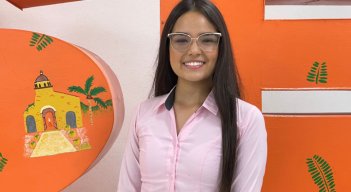 Yuli Estefani González Galvis, aprendiz del Tecnólogo en Organización de Eventos. / Foto: Cortesía