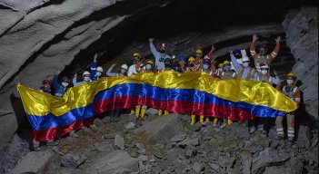 Logran la unión en los túneles de Pamplonita y La Honda
