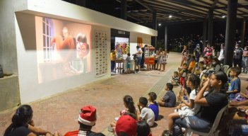 El alcalde Jairo Yáñez inauguró en el parque José Eusebio Caro de San Rafael la red ‘Smart City Cúcuta 2050’. / Foto: Cortesía