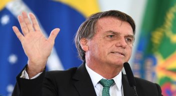 El presidente de Brasil, Jair Bolsonaro, fue hospitalizado por obstrucción intestinal, /AFP