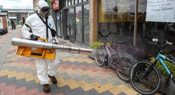 Contagios por coronavirus. Foto: Colprensa