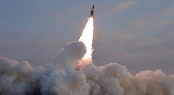Corea del Norte lanza su misil más potente desde 2017./Foto: AFP