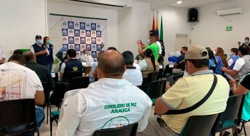 Alertan por desplazamiento de familias de Arauca a Cúcuta./Foto cortesía