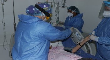 Aumenta el número de pacientes con COVID-19 en el hospital de Ocaña. Los encuentros familiares de diciembre y las fiestas de carnaval incrementaron los contagios.