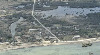 Tonga tras erupción del volcán 