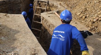 Aguas Kpital señaló que estiman terminar los trabajos en la red de acueducto, con la excavación tapada y sellada, para permitir el libre tránsito vehicular el próximo lunes.