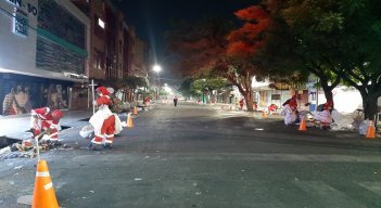Jornada especial de limpieza en la zona céntrica de Cúcuta. /Cortesía para La Opinión