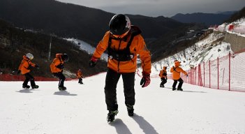 El cambio climático amenaza los Juegos de Invierno del futuro./Foto: AFP
